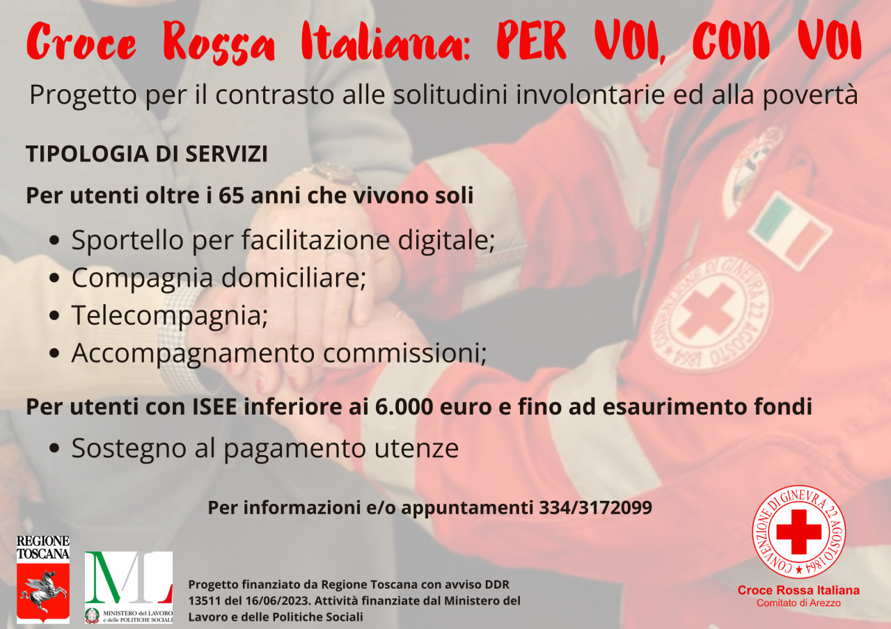 Croce Rossa Italiana: Per Voi, con Voi