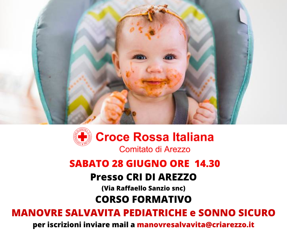 Corso Manovre Salvavita Pediatriche e Sonno Sicuro 28 Giugno 2025