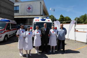 Inaugurazione nuova Ambulanza a Pressione Negativa