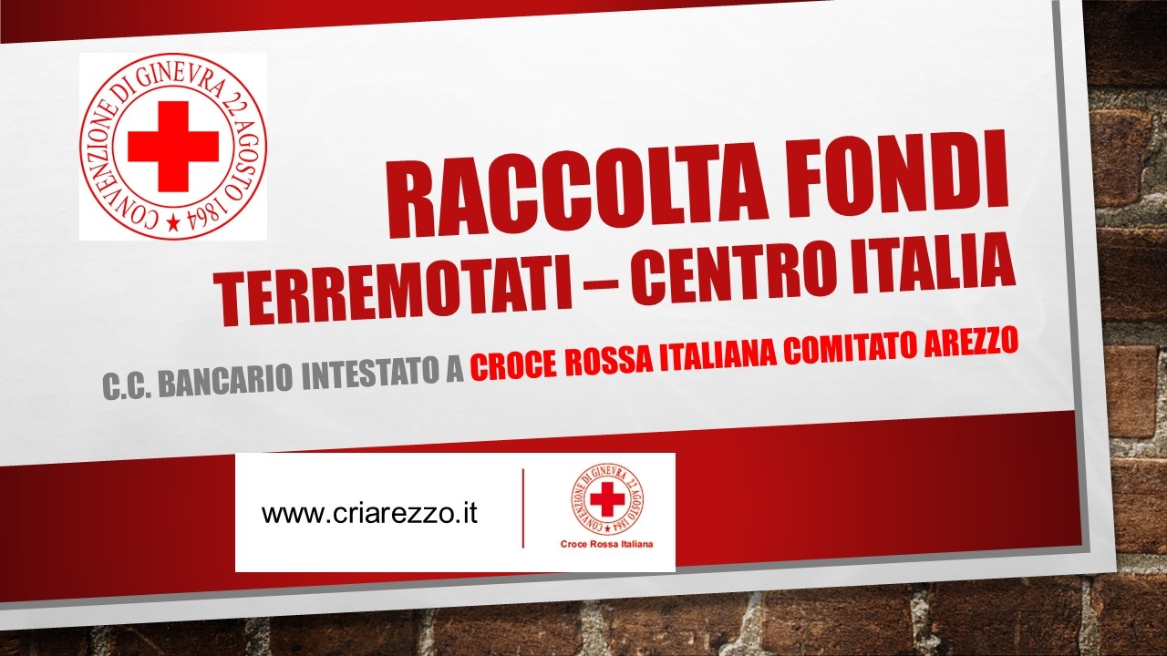 Raccolta Fondi Terremotati Centro Italia