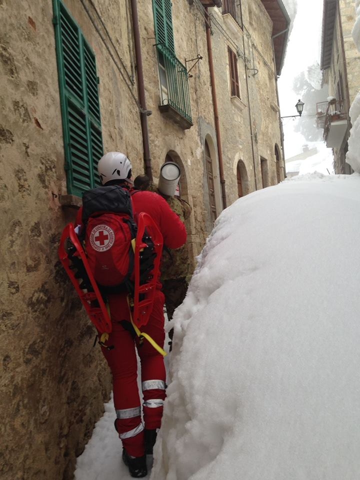 Il Comitato di Arezzo operativo nell'emergenza del Centro Italia