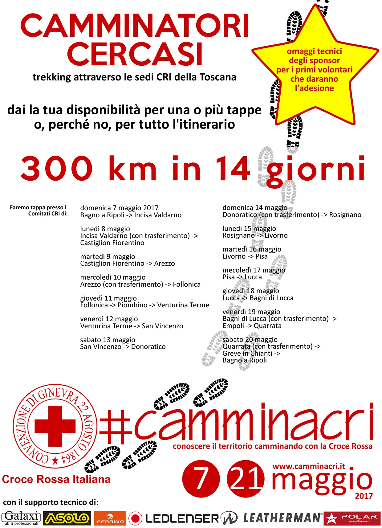 CAMMINACRI ad Arezzo