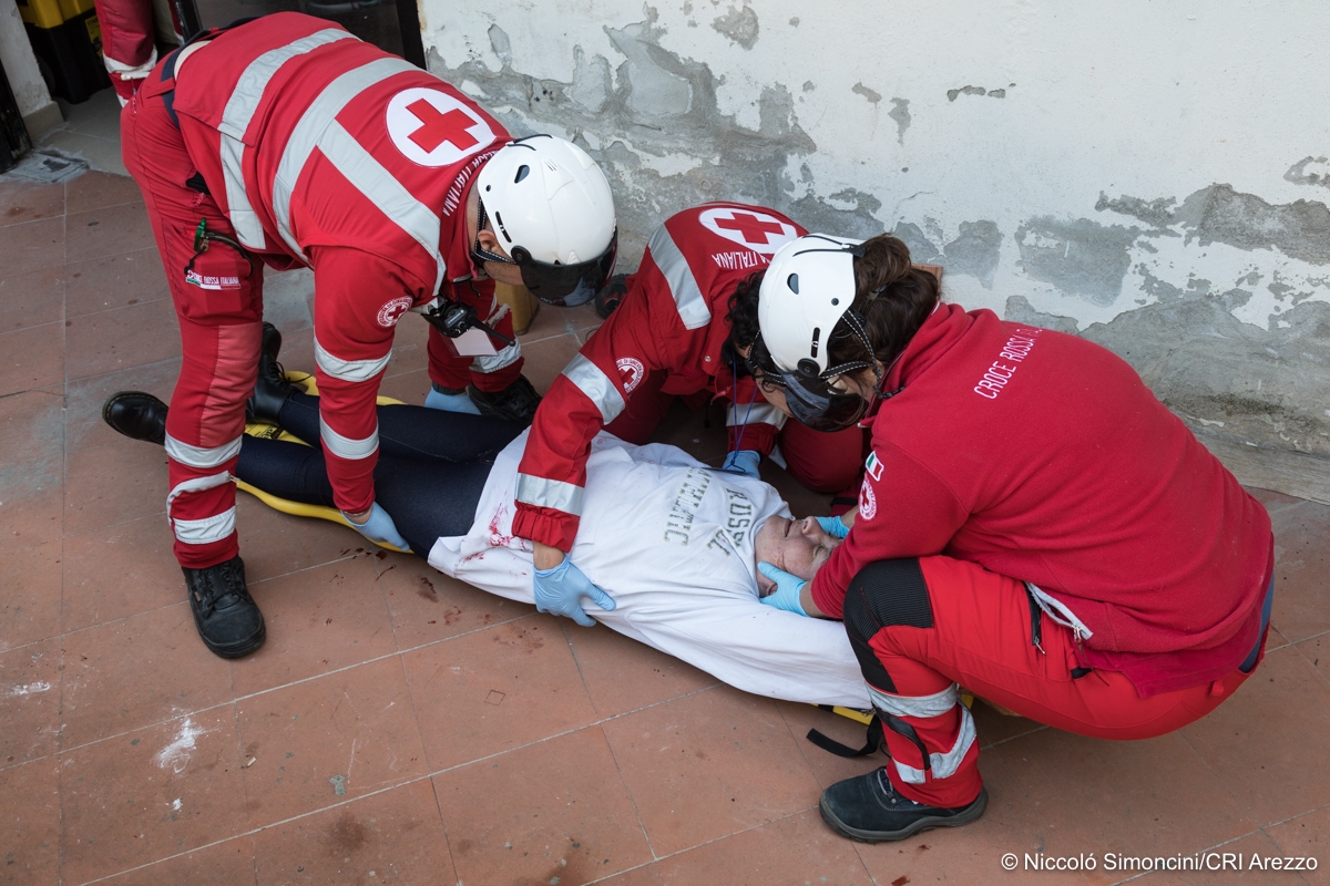 Inizio Corso di Formazione per Soccorritori CRI