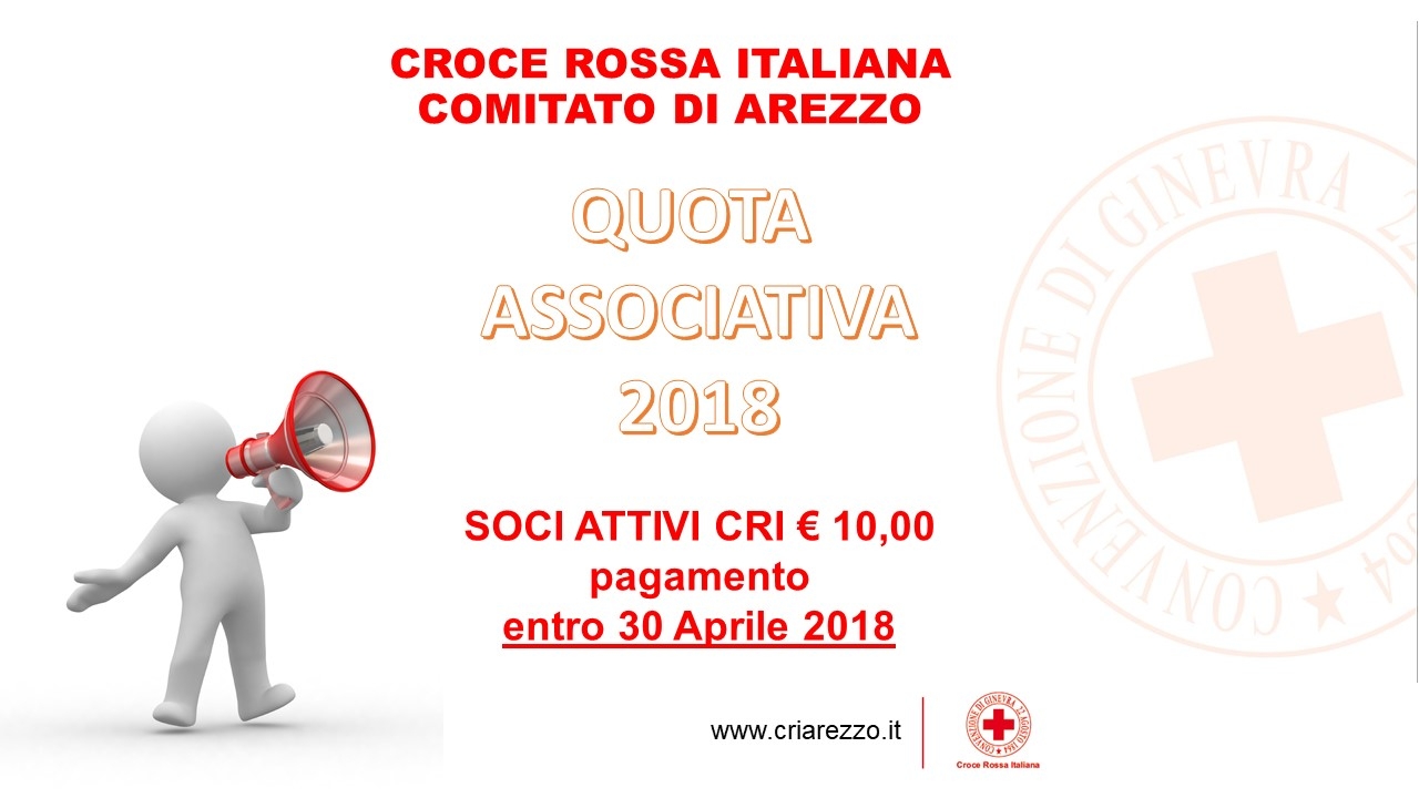Quota Associativa anno 2018