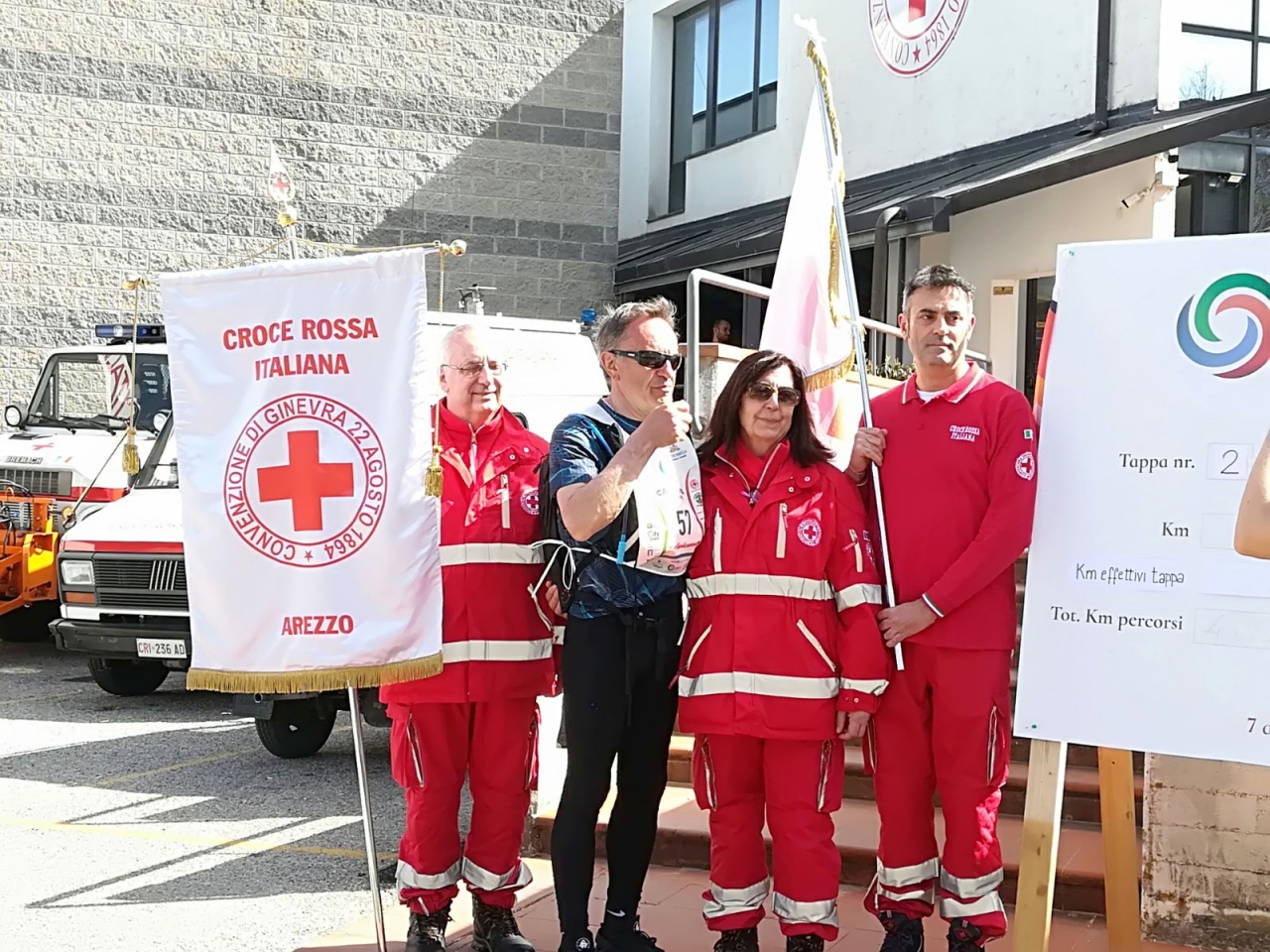 Camminata Italiana e CRI Arezzo