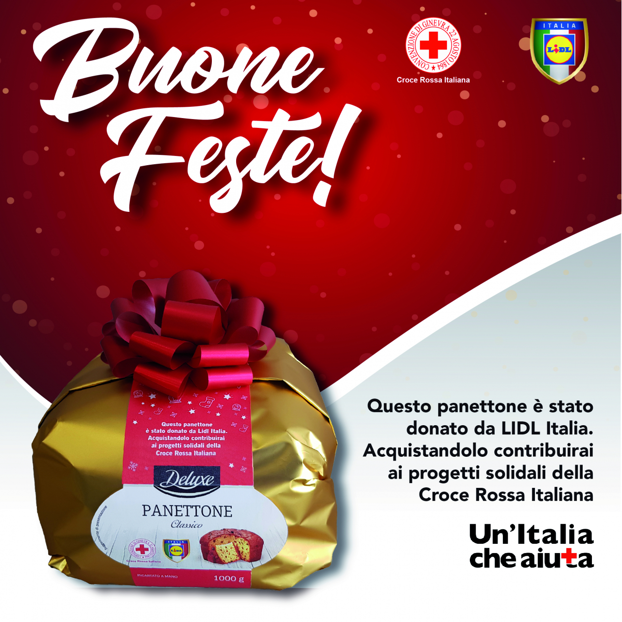 Panettoni solidali CRI 2019