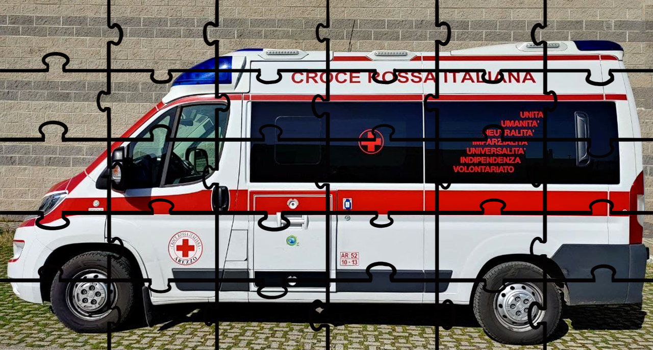 Aiutaci a completare il puzzle di una nuova Ambulanza