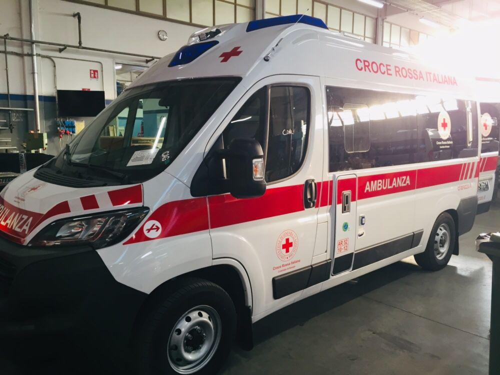 Una nuova ambulanza per la Croce Rossa di Arezzo: è la prima in Provincia con il sistema a pressione negativa