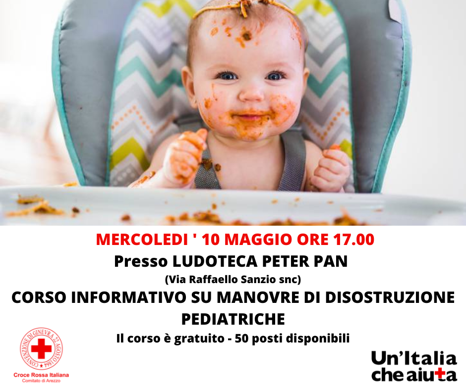 Corso informativo Manovre Salvavita Pediatriche - 2023