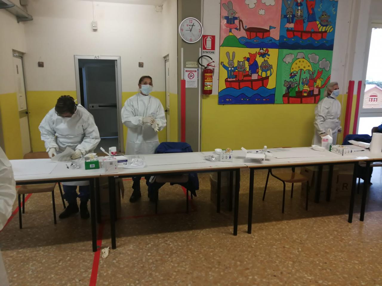 Test rapidi nelle scuole superiori di Montevarchi e Levane