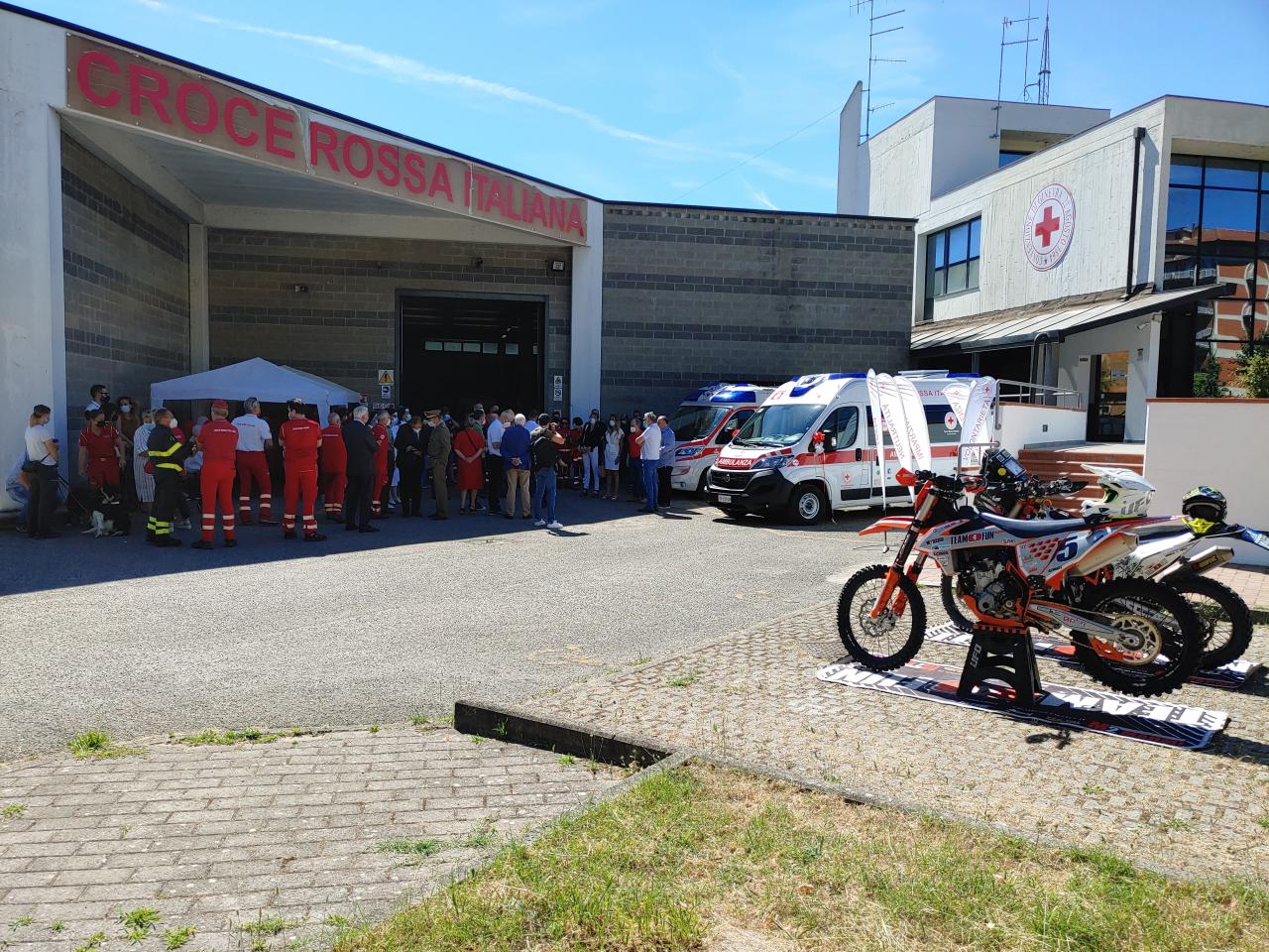 Inaugurazione nuova Ambulanza a Pressione Negativa