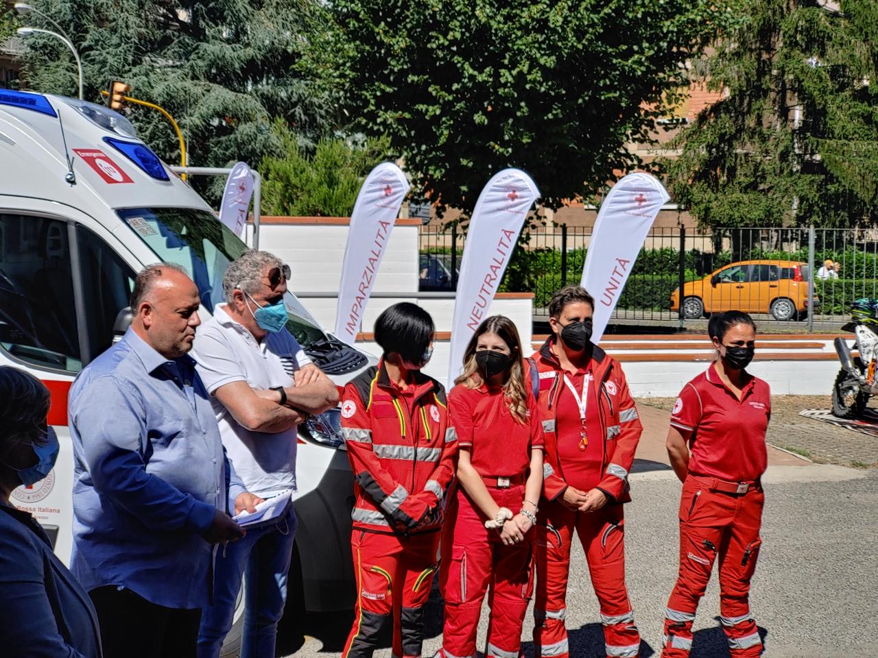 Inaugurazione nuova Ambulanza a Pressione Negativa