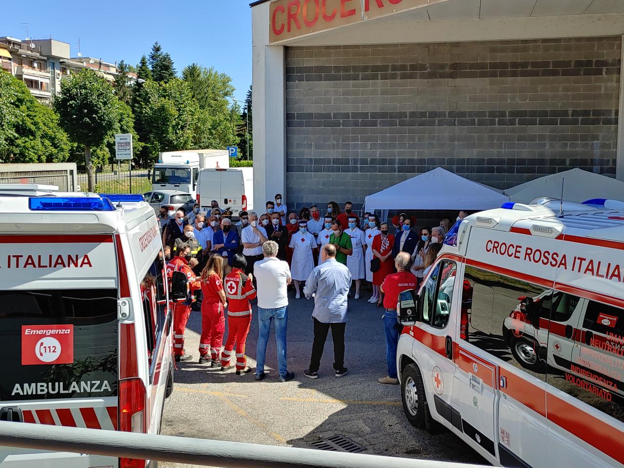 Inaugurazione nuova Ambulanza a Pressione Negativa