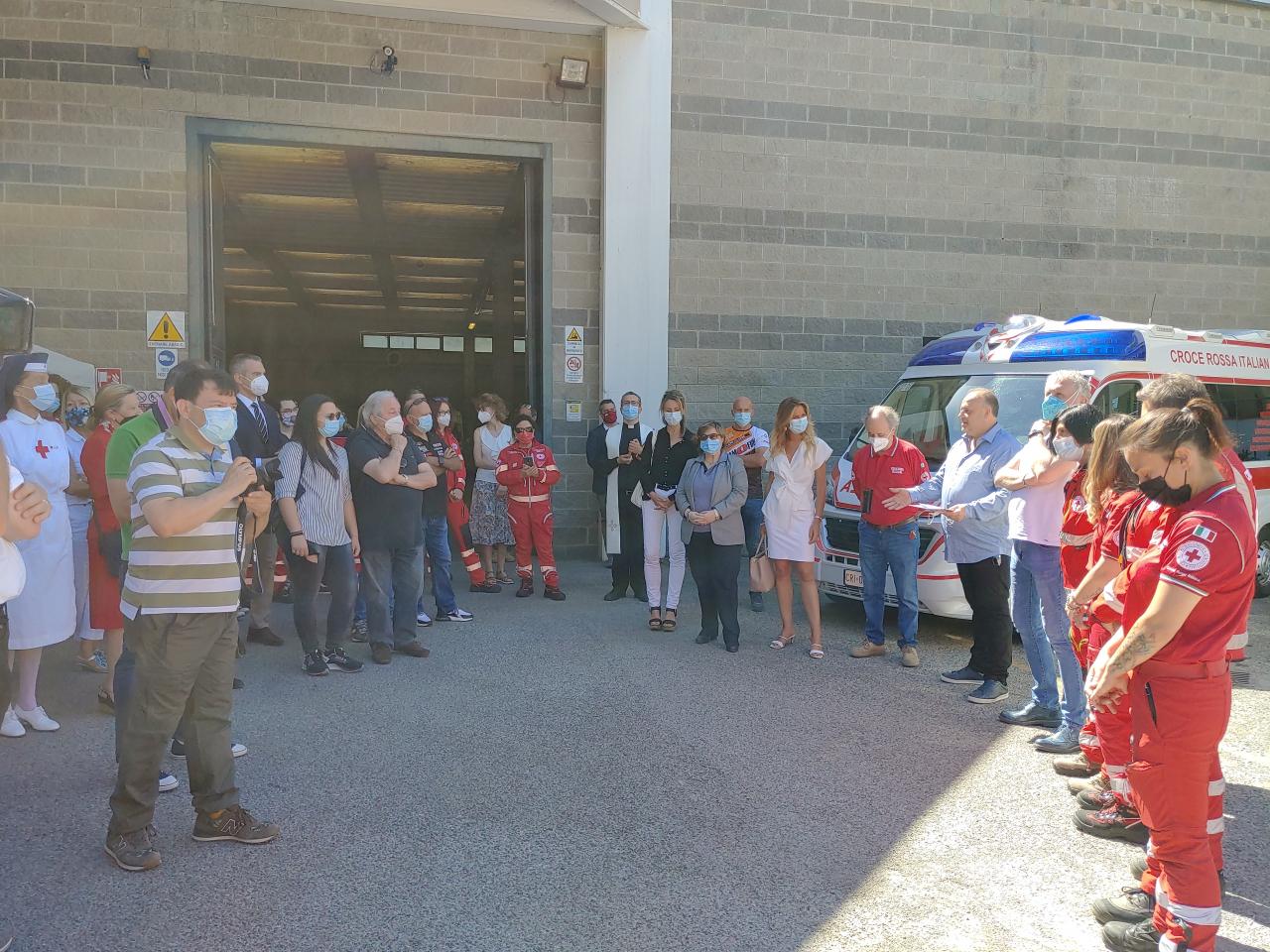 Inaugurazione nuova Ambulanza a Pressione Negativa