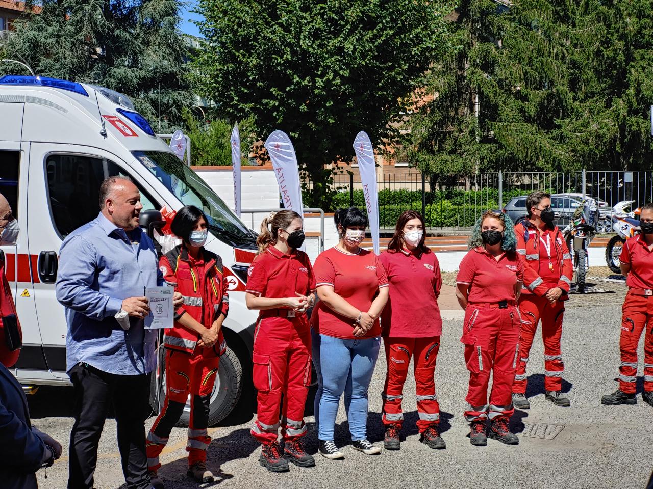 Inaugurazione nuova Ambulanza a Pressione Negativa