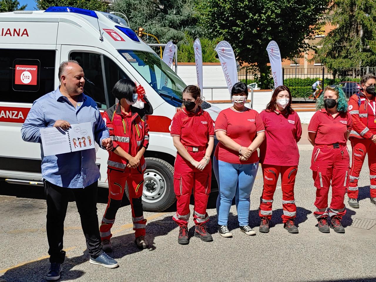 Inaugurazione nuova Ambulanza a Pressione Negativa