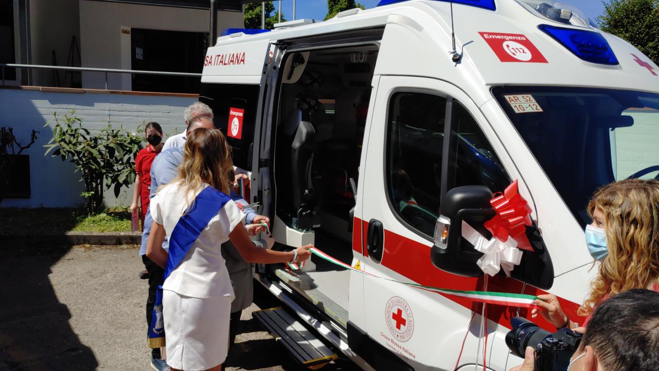 Inaugurazione nuova Ambulanza a Pressione Negativa