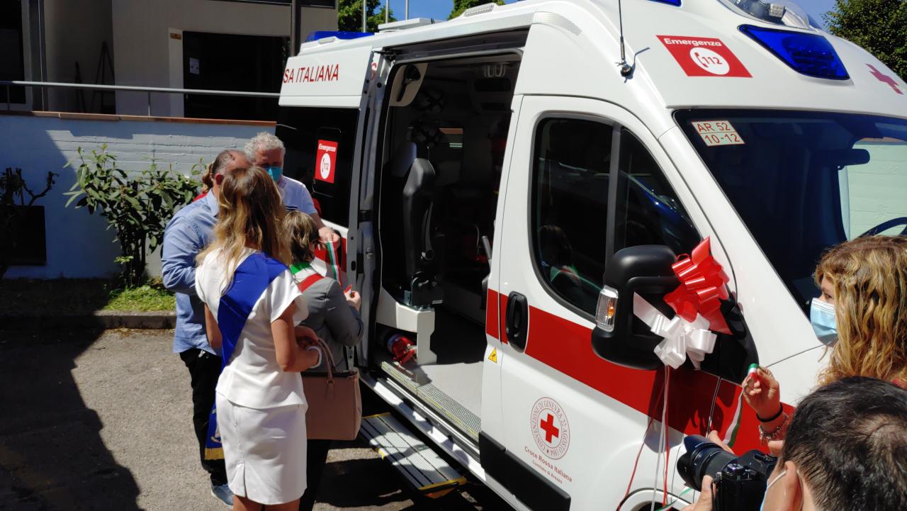 Inaugurazione nuova Ambulanza a Pressione Negativa