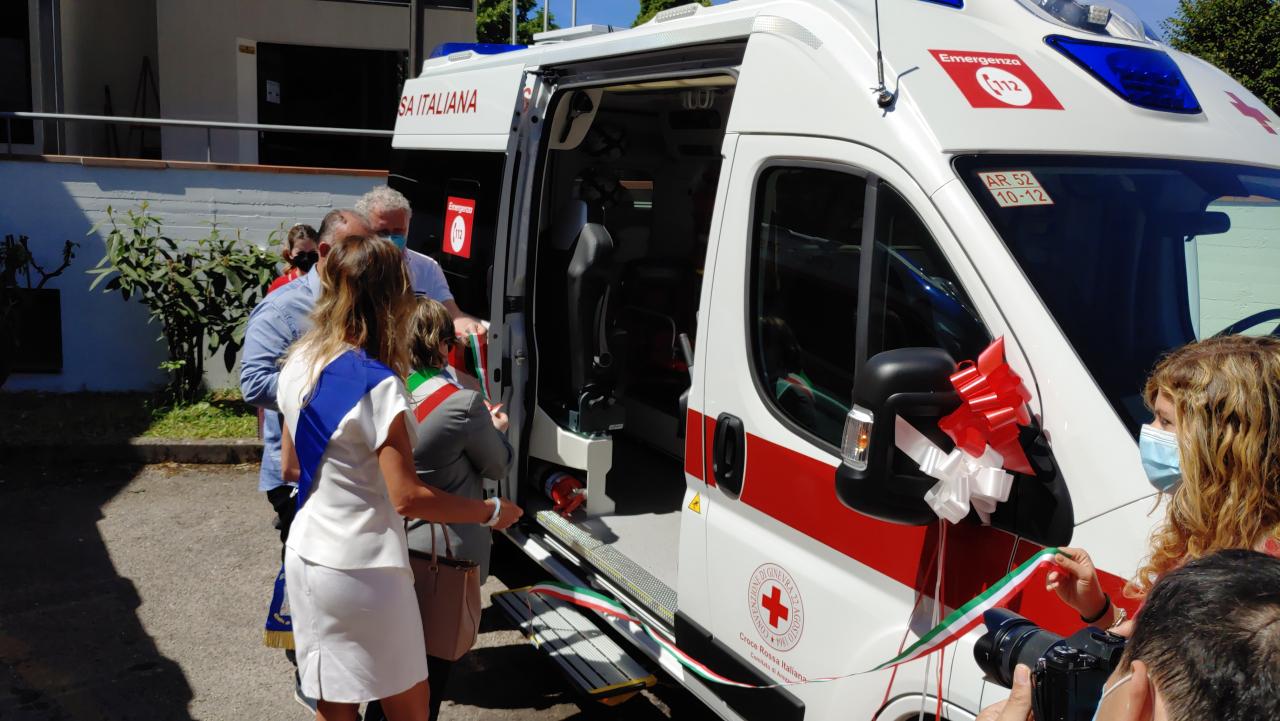 Inaugurazione nuova Ambulanza a Pressione Negativa