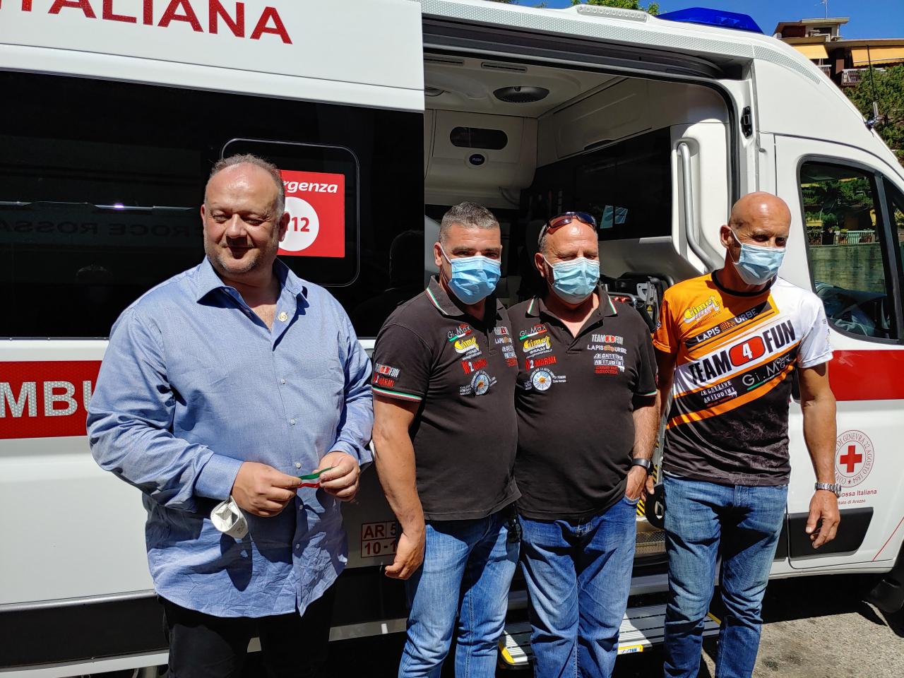 Inaugurazione nuova Ambulanza a Pressione Negativa
