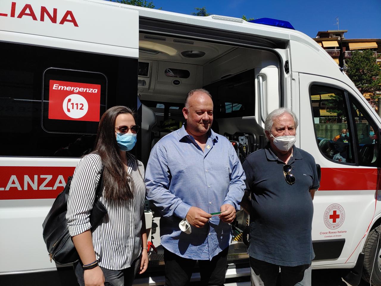 Inaugurazione nuova Ambulanza a Pressione Negativa
