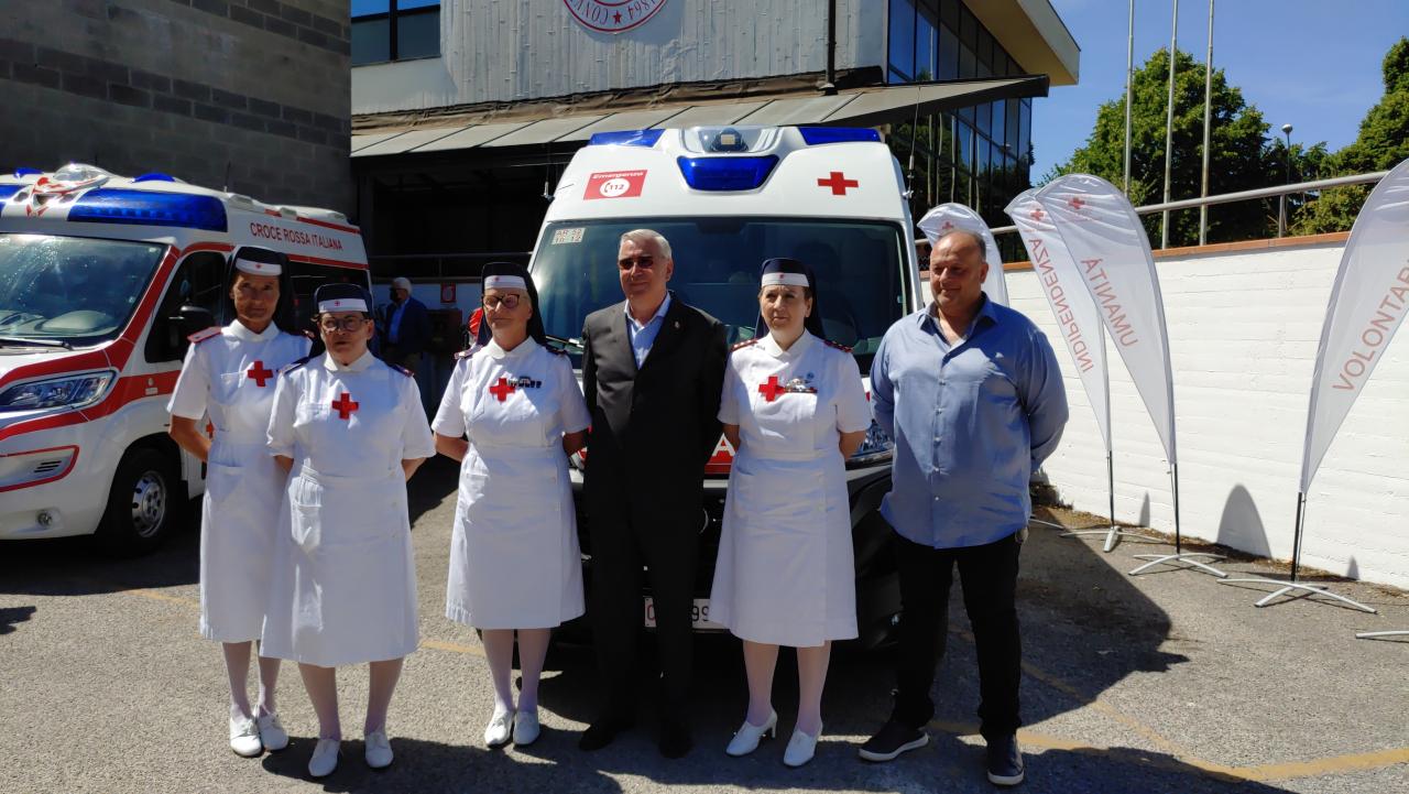 Inaugurazione nuova Ambulanza a Pressione Negativa