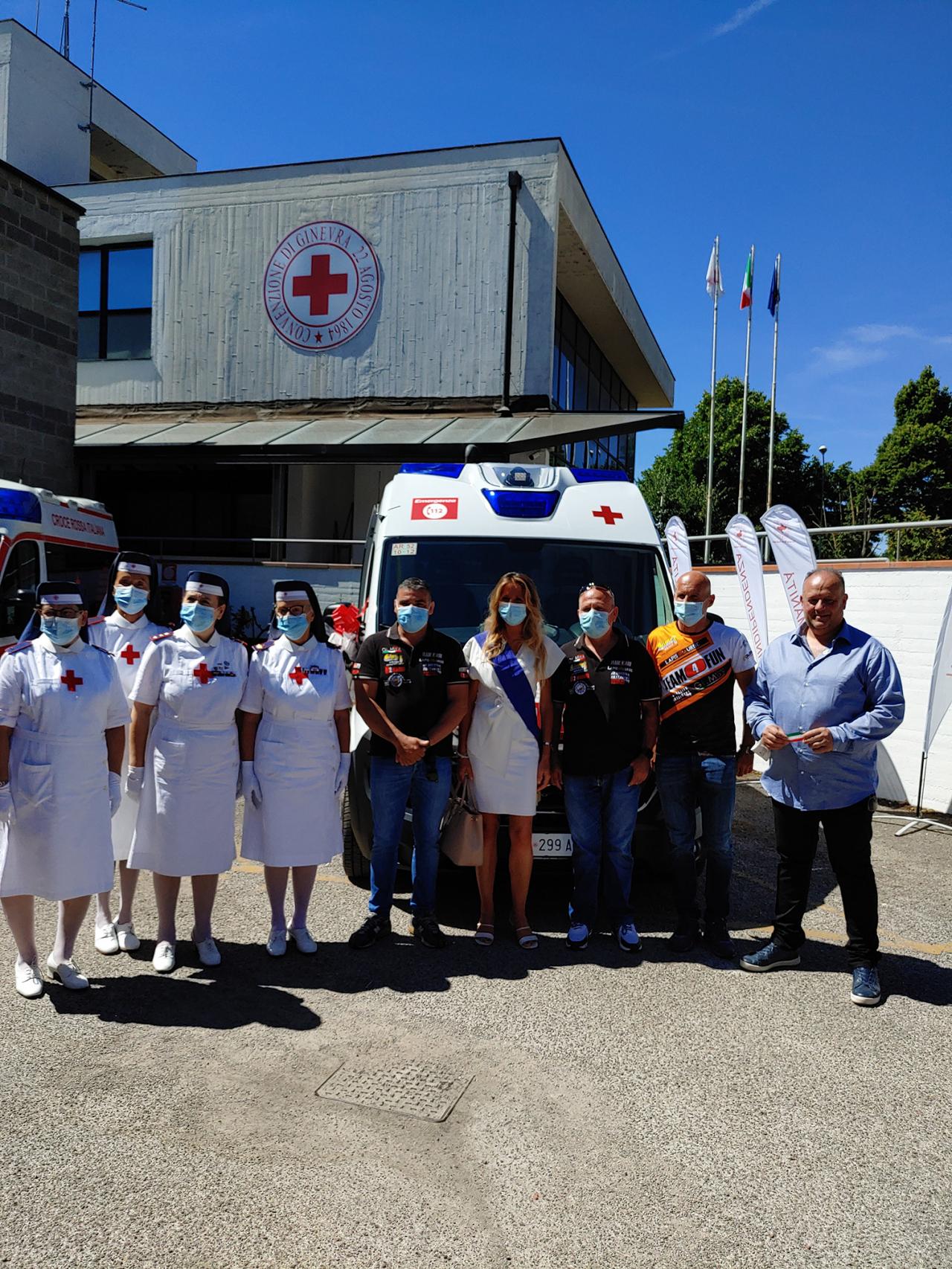 Inaugurazione nuova Ambulanza a Pressione Negativa