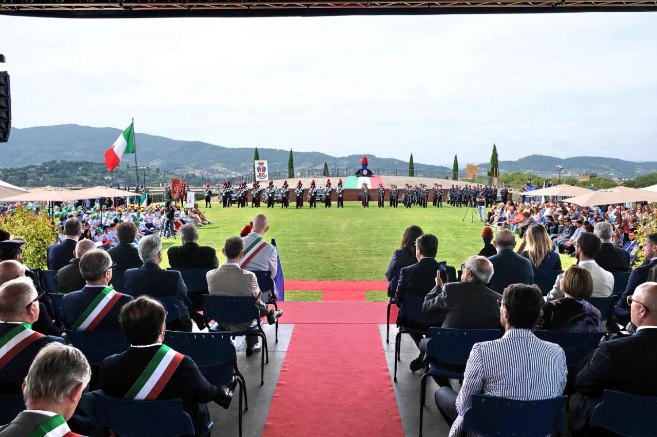 Festa per il 208° della Fondazione dell'Arma dei Carabinieri