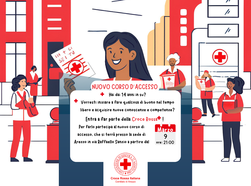 Nuovo Corso di Accesso per Volontari CRI